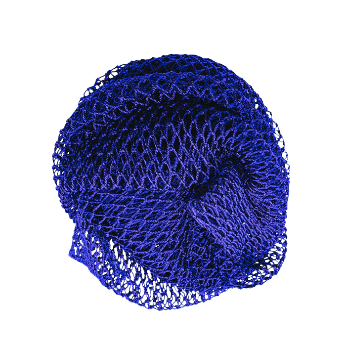 African Exfoliating Net Bath Smooth - African Net Sponge in vibrant purple color for effective body exfoliation. Main image