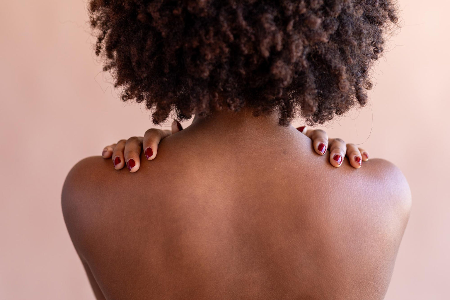 Back showing a smoother-looking skin-texture goal